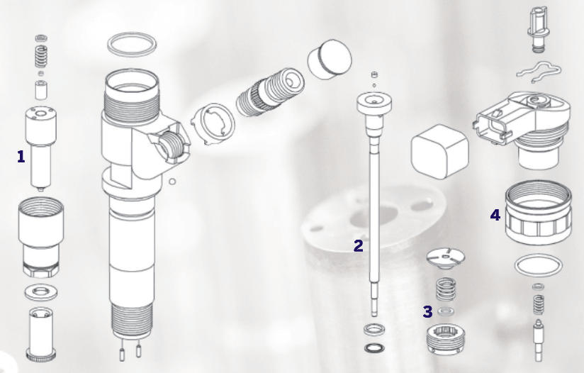 Reman 6.6L Duramax Injector Breakdown
